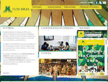 Tablet Screenshot of fundacionbrasilia.org